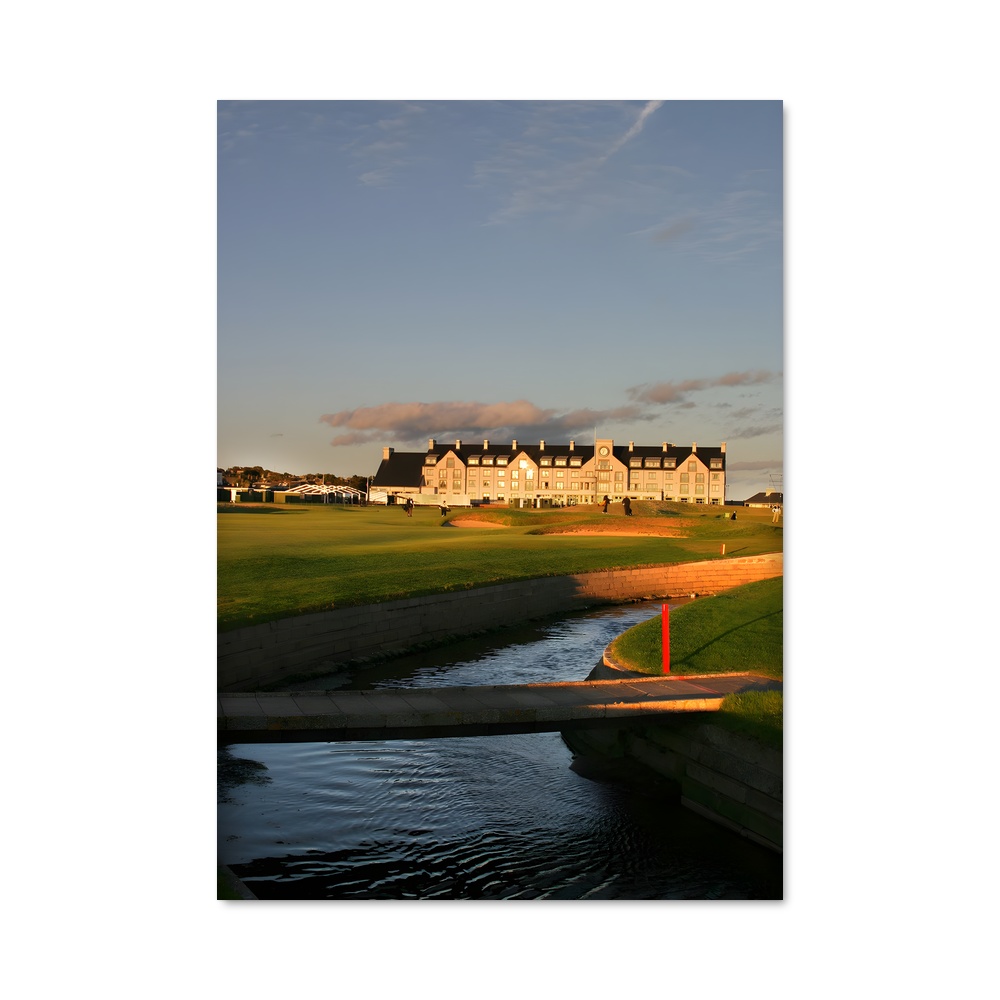 Poster Ruisseau Verdoyant – affiche Golf